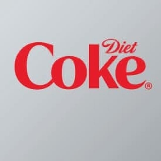 DIET COKE.