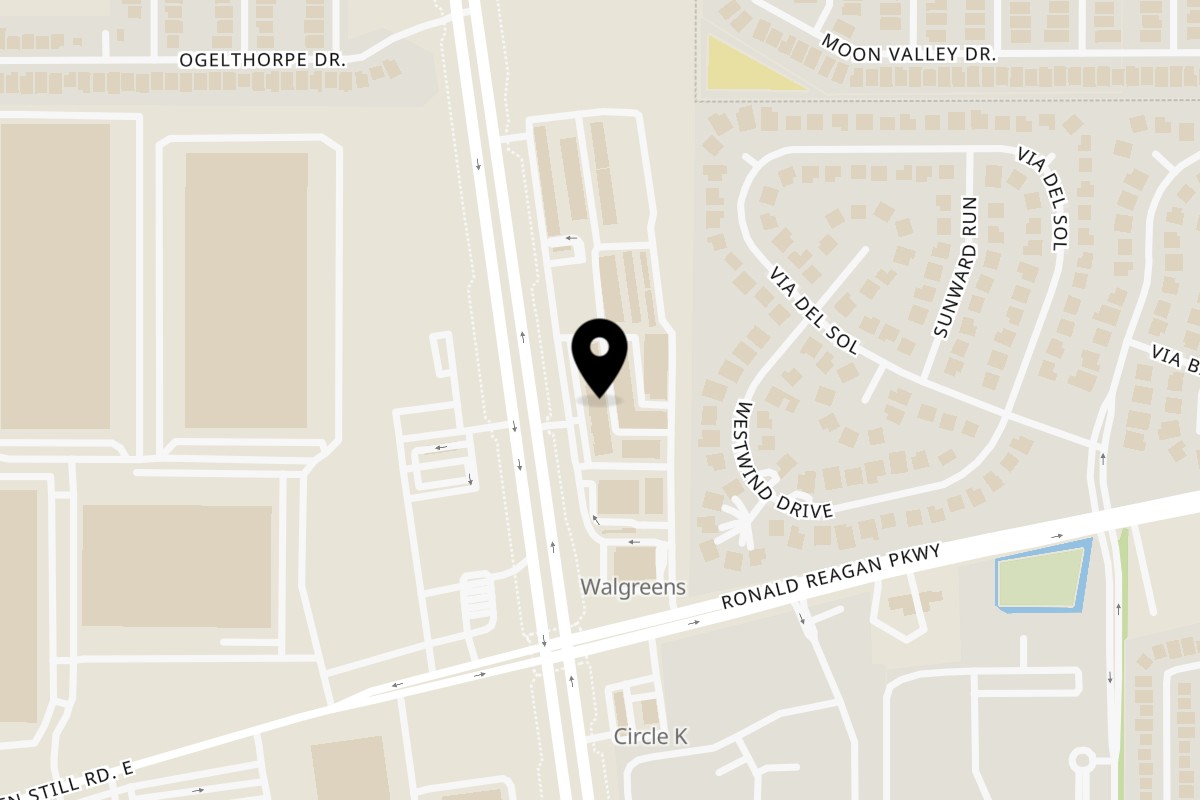 Map showing the location of Margarita's Cocina Mexicana Davenport on 45653 US-27 in Davenport